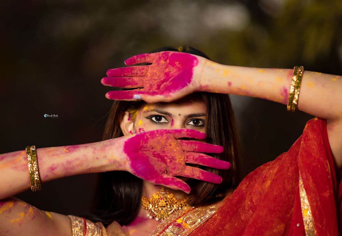 Modeling photography in Nizamabad, Telangana — frame 5 of 25 by Phorish Shoots