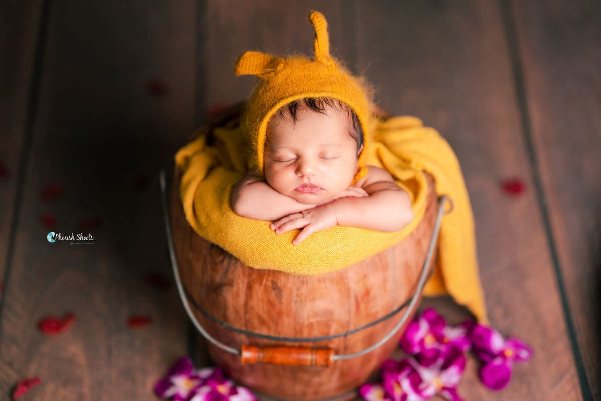 New Born photography in Nizamabad, Telangana — frame 17 of 28 by Phorish Shoots
