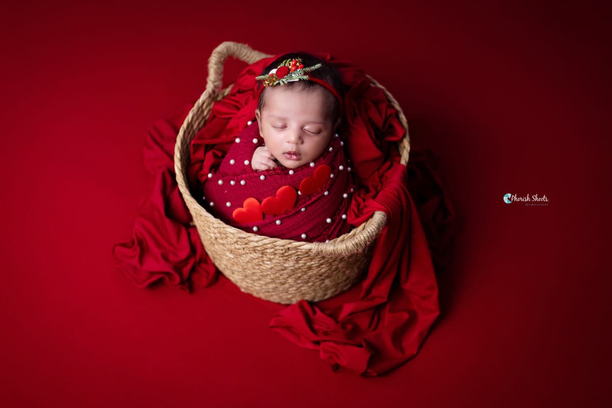 New Born photography in Nizamabad, Telangana — frame 24 of 28 by Phorish Shoots